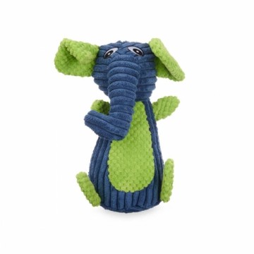Mascow Игрушка для собак Синий Зеленый Слон 28 x 14 x 17 cm Плюшевый cо звуком