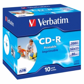 CD-R Verbatim 43325 700 MB (10 штук)