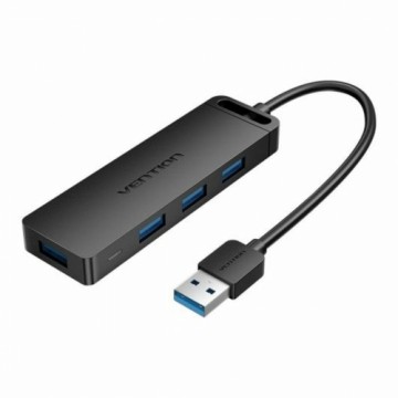 USB Centrmezgls Vention CHLBB Melns