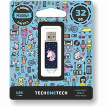 USB Zibatmiņa Tech One Tech TEC4012-32 32 GB