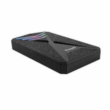 Cietā Diska Ietvars TooQ TQE-2550RGB 2,5" SATA USB 3.0/3.1 Melns 2,5"