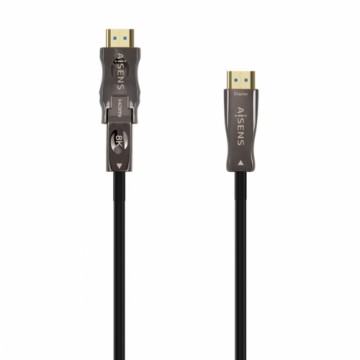 HDMI Cable Aisens A153-0644 Black 15 m