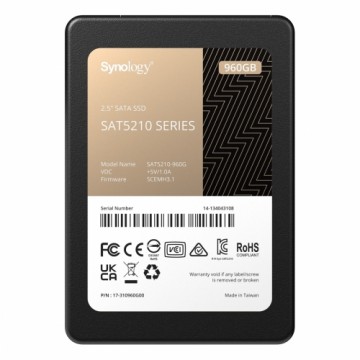 Synology SAT5210 SSD 960GB 2.5 Zoll SATA 6Gb/s - interne Solid-State-Drive (SAT5210-960G)