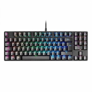 Игровая клавиатура Gaming Mars Gaming MKREVO PRO LED RGB Чёрный