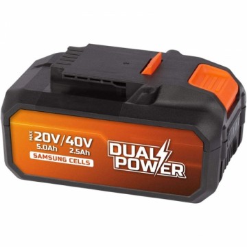 Akumulators 20V (5.0Ah) vai 40V (2.5Ah) POWDP9037 POWERPLUS