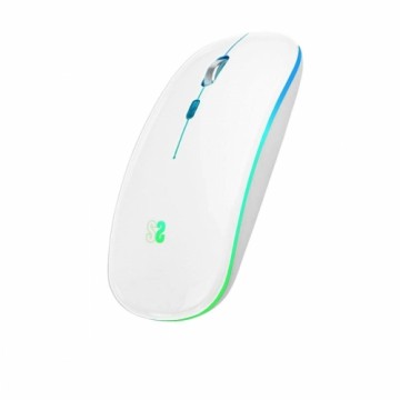 Беспроводная Bluetooth-мышь Subblim SUBMO-LDFLAT2 Белый