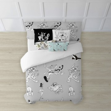 Nordic cover Looney Tunes Looney BN White black 220 x 220 cm