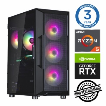 INTOP Ryzen 5 5500 32GB 250SSD M.2 NVME RTX3060 12GB no-OS