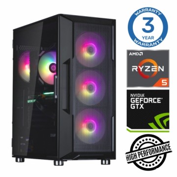 INTOP Ryzen 5 5500 32GB 1TB SSD M.2 NVME+2TB GTX1650 4GB no-OS