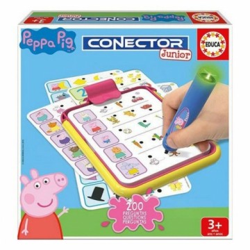 Образовательный набор Conector Junior Peppa Pig Educa 16230 Разноцветный (1 Предметы)
