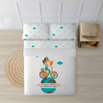 Мешок Nordic без наполнения Decolores Bici Разноцветный 240 x 270 cm