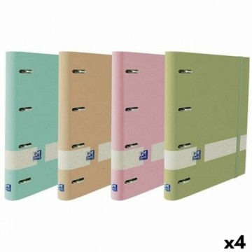 Ring binder Oxford Nature Multicolour A4+ (4 Units)