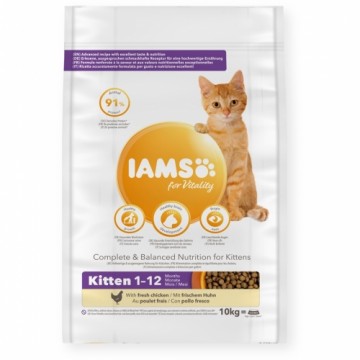 Eukanuba IAMS for Vitality Kitten Fresh chicken - dry cat food - 10kg