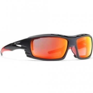 Demon Brilles DMN OUTDOOR Photochromic Polarized 2-4 cat.  Matt Black/Red