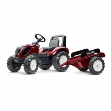 Skrejrats Traktors Falk Valtra S4 ar piekabi 3-7 gadi