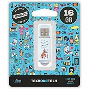 USB Zibatmiņa Tech One Tech TEC4009-16 16 GB