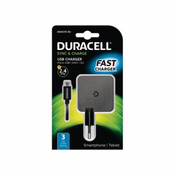 Sienas Lādētājs DURACELL DMAC10-EU Melns (1 gb.)