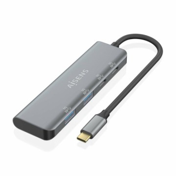 USB Hub Aisens A109-0763 Grey (1 Unit)