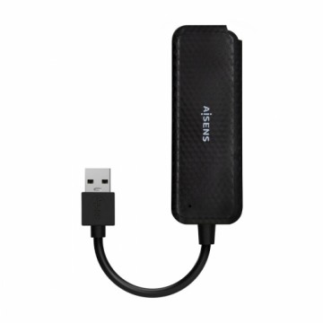 USB-разветвитель Aisens A106-0713 Чёрный (1 штук)