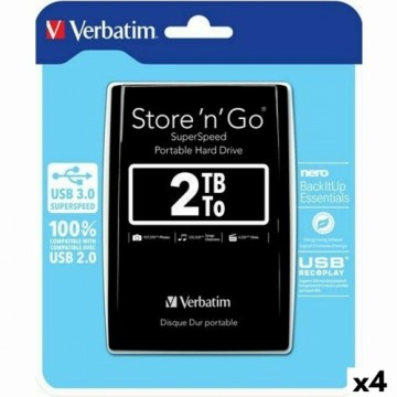 Ārējais cietais disks Verbatim Store n Go 2 TB