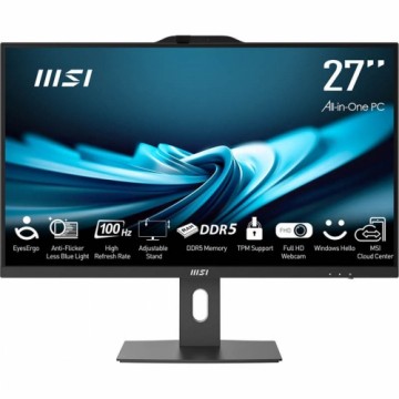 Всё-в-одном MSI AP272P-483ES 27" Intel Core i5-14400 8 GB RAM 512 Гб SSD Чёрный