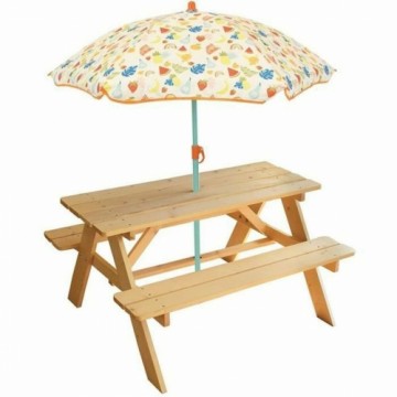 Picnic table Fun House Fruity's  53 x 95 x 75 cm Sunshade