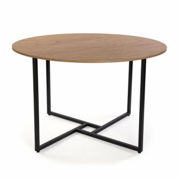 Обеденный стол Versa Beatriz PVC Металл Деревянный MDF 120 x 76 x 120 cm