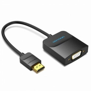 HDMI uz VGA Adapteris Vention 42154 Melns 15 cm