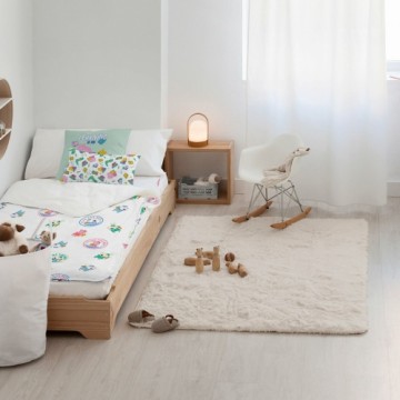 Комплект постельного белья на молнии Peppa Pig Time Bed Разноцветный (90 cm)