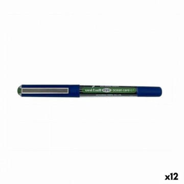 Šķidrās tintes pildspalva Uni-Ball Eye Ocean Care 0,7 mm Zaļš (12 gb.)
