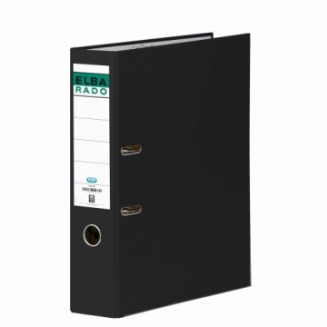 Ring binder Elba 100022650 A4 Black (1 Unit)