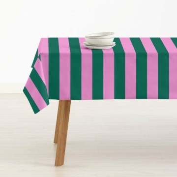 Tablecloth Belum Pink 155 x 155 cm Stripes