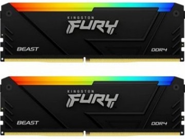 Operatīvā atmiņa Kingston Fury Beast RGB 32GB Black