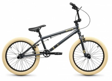 Scool Velosipēds S'COOL XtriX 40 1-speed BMX 20" Chromoly dark grey-beige