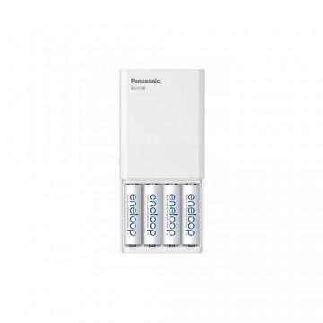 Panasonic Eneloop Smartplus USB Batterijas Lādētājs + 4x AA 2000 mAh