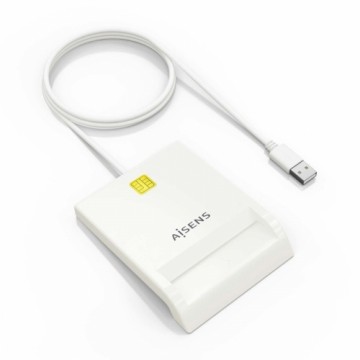 External Card Reader DNI Aisens ASCR-SN07-W White