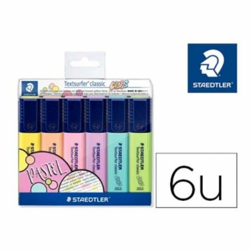 Fluorescējošo Marķieru Komplekts Staedtler 364 C