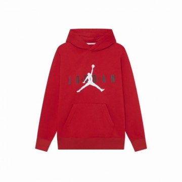 Bērnu Sporta Krekls ar Kapuci Nike Jordan Jumpman Little Sarkans