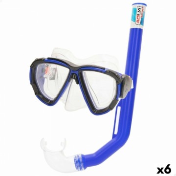 Snorkel Goggles and Tube Colorbaby Aqua Sport Adults (6 Units)