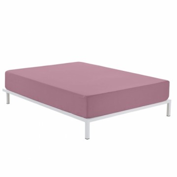 Fitted bottom sheet Alexandra House Living Magenta 150 x 190/200 cm