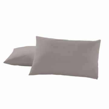 Pillowcase Alexandra House Living Dark grey 50 x 80 cm (2 Units)