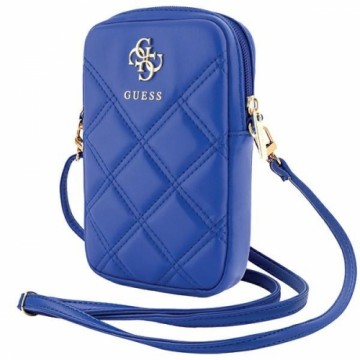 Guess Torebka GUWBZPSQSSGB niebieski|blue Zip Quilted 4G