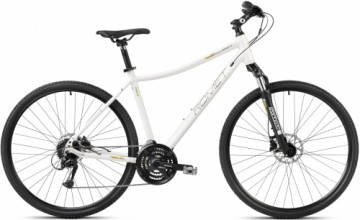 Velosipēds Romet Orkan 4 D Lite 28" 2023 white-gold-18" / M