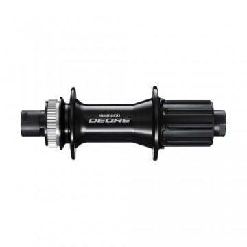 Shimano FH-M6010 8/9/10s Deore 142/32 Thru Disc CL / Melna / 32 H