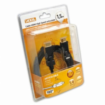 Кабель HDMI Axil 1,5 m Чёрный "Папа"/"Папа"