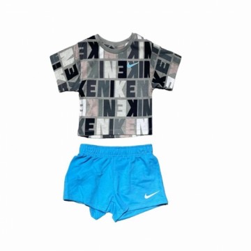 Children's Sports Outfit Nike  Knit Short Blue
