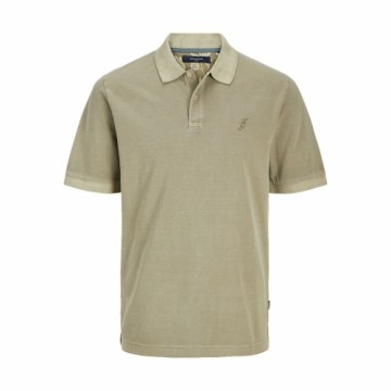 Vīriešu Polo ar Īsām Piedurknēm Jack & Jones JPRBLUWILLIAM  12257315 Zaļš