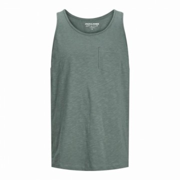 Мужская майка Jack & Jones Jortampa Slub Зеленый