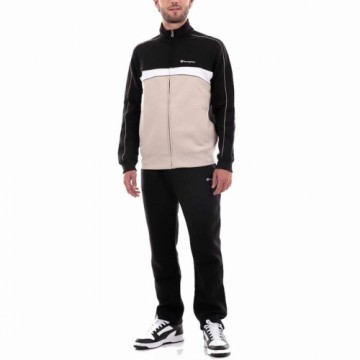 Спортивный костюм для взрослых Champion Full Zip Legacy Чёрный Мужской