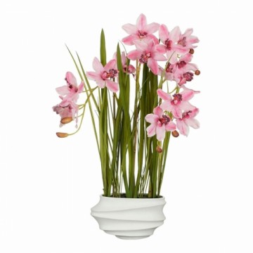 Декоративное растение Mica Decorations Cymbidium полиэстер Орхидея 81 x 49 x 40 cm Искусственная